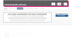 Desktop Screenshot of nielandt-software.de