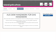 Tablet Screenshot of nielandt-software.de